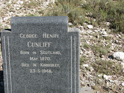 CUNLIFF George Henry 1870-1948