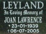 LEYLAND Joan Lawrence 1939-2005