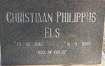 ELS Christiaan Philippus 1916-1982