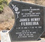 FERREIRA James Henry 1918-1998