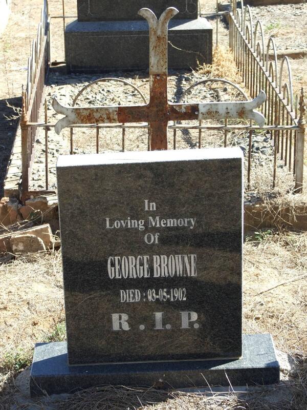 BROWN George -1902