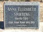 STOFBERG Anna Elizabeth nee DU TOIT -1901