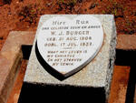 BURGER W.J. 1906-1932