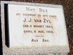ZYL J.J., van 1854-1938