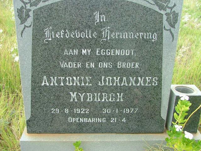 MYBURGH Antonie Johannes 1922-1977