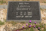 BOSHOFF Louisa 1903-1993