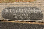 ZYL Dolly, van nee LOURENS 1903-1986
