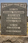 APPELGRYN Johanna Catharina 1921-1952