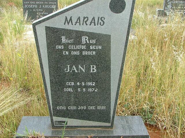 MARAIS Jan B.  1952-1972