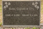 UYS Maria Elizabeth 1896-1954
