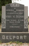 DELPORT Maria M. nee PRETORIUS 1925-1956