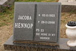 HENNOP Jacoba Wilhelmina 1925-2008