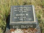 BEER Maria M., de 1925-1937
