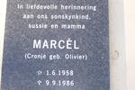 ? Marcel previously CRONJE nee OLIVIER 1958-1986