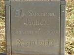 JOUBERT Ellie Susanna 1933-1938