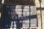 CARGILL Catherine Joy nee HUTTON 1923-1999
