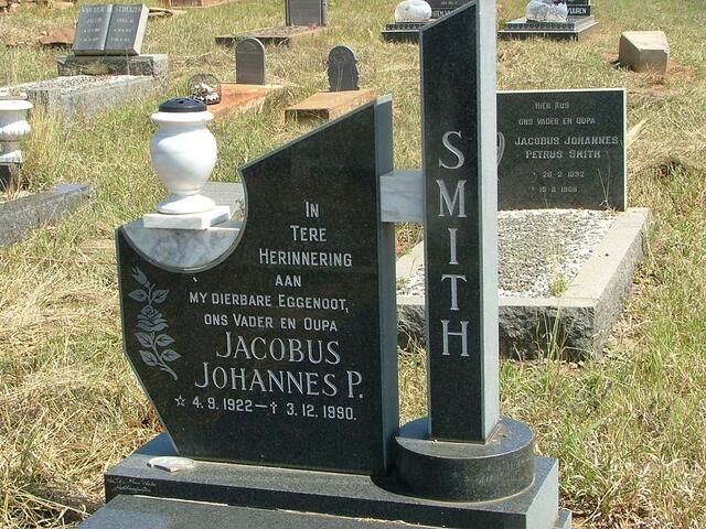 SMITH Jacobus Johannes P. 1922-1980