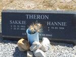 THERON Sakkie 1933-2003 & Hannie 1934-