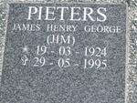 PIETERS James Henry George 1924-1995