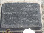 GELDENHUYS John 1939-1958