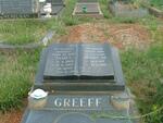 GREEFF James 1908-1969 & Mary M. 1913-1998