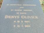 OLIVIER Denys 1937-1969
