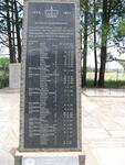 2. Memorial erected by the South African War Graves Board 1962