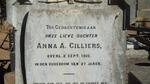 CILLIERS Anna A. -1910