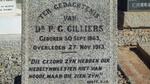 CILLIERS P.G. 1863-1913