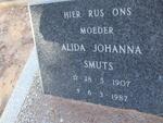 SMUTS Alida Johanna 1907-1987