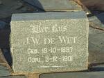 WET J.W., de 1897-1901