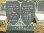 YOUNG George Wessel H. 1906-1977 & Dorathea Maria 1907-1986