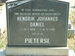 PIETERSE Hendrik Daniel 1908-1980