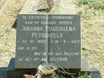 ? Johanna Magdalena Petronella 1893-1977