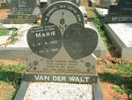 WALT Marie, van der 1932-1986
