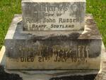 RUSSELL John 1878-1928