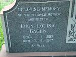 GAGEN Lucy Louisa 1897-1974