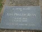 RYAN Eda Phyllis 1909-1990