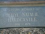 HARDCASTLE Beryl Natalie 1900-1978