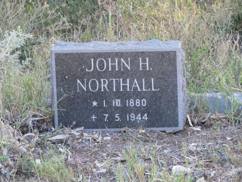 NORTHALL John H. 1880-1944