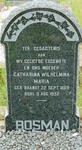 BOSMAN Catharina Wilhelmina Maria nee BRANDT 1869-1952
