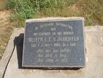 JAARVELD Hester E.E., van 1913-1950