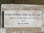 LINDE Petrus Stefanus Jozua, van der 1875-1948