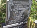 COREEJES Hester Elizabeth nee LOTRIET 1898-1971
