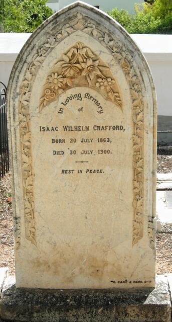 CRAFFORD Isaac Wilhelm 1863-1900