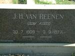 REENEN J.H., van 1909-1977