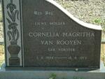 ROOYEN Cornelia Magrietha, van nee VORSTER 1894-1972