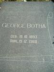 BOTHA George 1893-1968