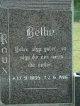 ROUX Bellie 1895-1986