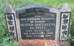 PREEZ Hester Magdalena, du nee SCHUTTE 1889-1941